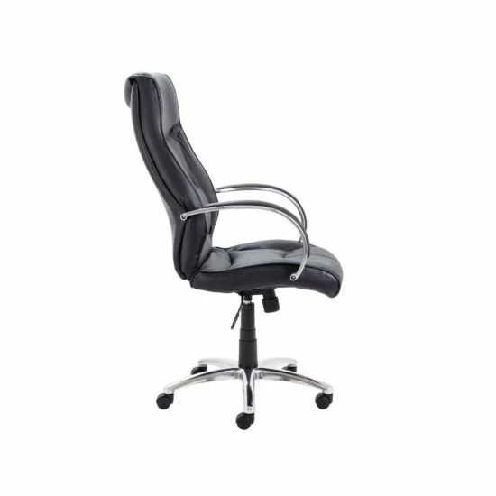 TC Office Whist Leather Executive Chair With Sculpted Back 6 TC Office Whist Leather Executive Chair With Sculpted Back - Image 4