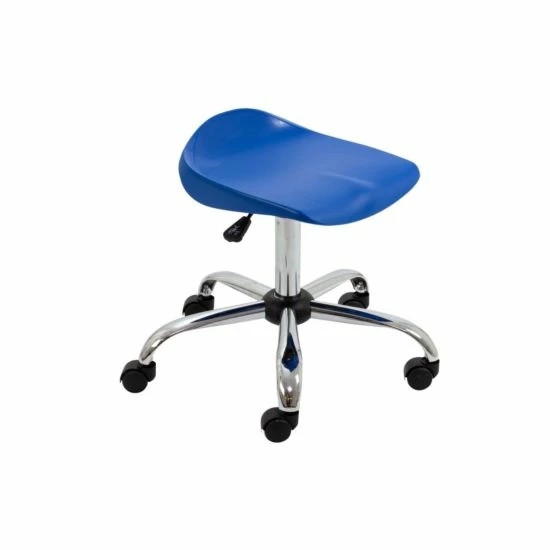 TC Office Titan Swivel Senior Stool With Castors 465-555mm 5 TC Office Titan Swivel Senior Stool With Castors 465-555mm - Image 3