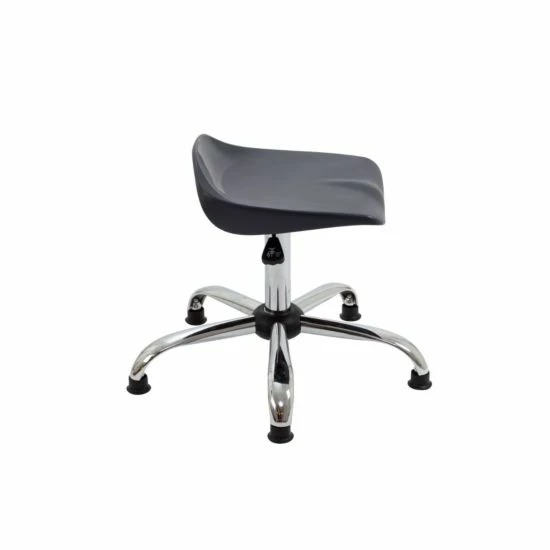 TC Office Titan Swivel Junior Stool With Glides 465-555mm 6 TC Office Titan Swivel Junior Stool With Glides 465-555mm - Image 4