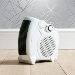 Fine Elements 2000W Flat Upright Fan Heater