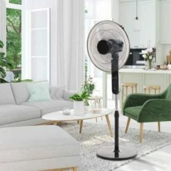 Oscillating Floor Fan -office furniture shop 1223060004 1