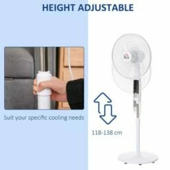 54 Inch Pedestal Fan -office furniture shop 1223060005 8