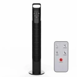 78.5cm Oscillation Tower Fan In Black