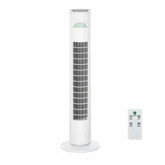 30 Inch LED Tower Fan In White 3 30 Inch LED Tower Fan In White