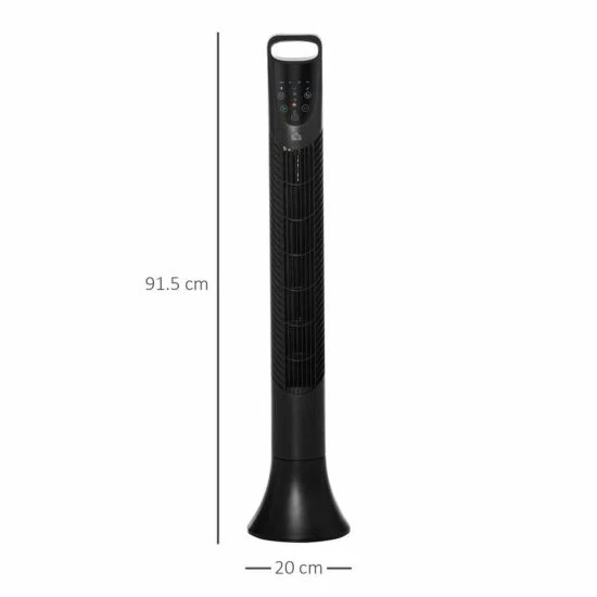 LED 36 Inch Tower Fan In Black 4 LED 36 Inch Tower Fan In Black - Image 2
