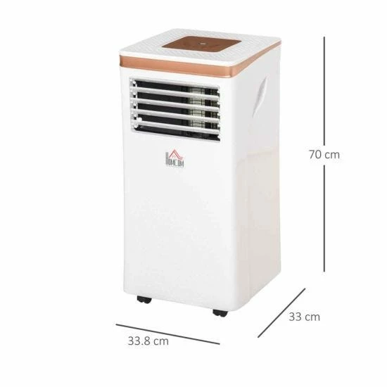 10000 BTU Portable Air Conditioner In White And Gold 4 10000 BTU Portable Air Conditioner In White And Gold - Image 2