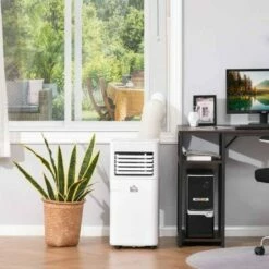 9000 BTU Portable Air Conditioner In White 19 9000 BTU Portable Air Conditioner In White -office furniture shop 1223070012 1