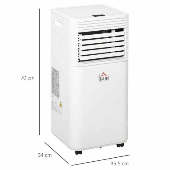 9000 BTU Portable Air Conditioner In White 4 9000 BTU Portable Air Conditioner In White - Image 2