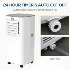 5000 BTU Portable Air Conditioner In White 13 5000 BTU Portable Air Conditioner In White -office furniture shop 1223070017 5