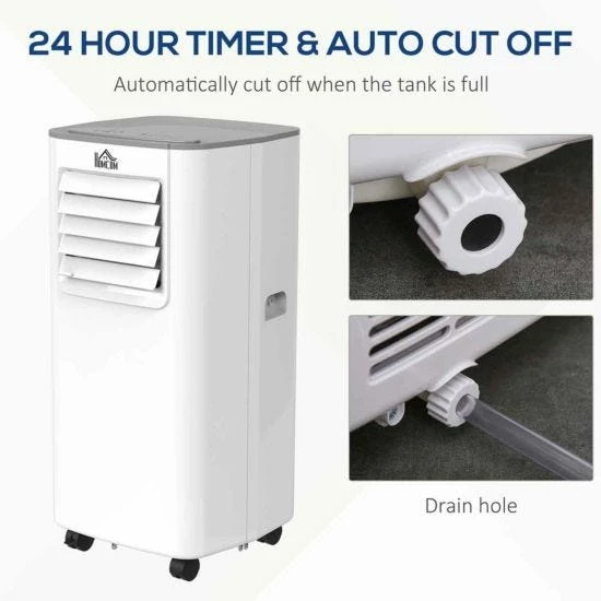 5000 BTU Portable Air Conditioner In White 5 5000 BTU Portable Air Conditioner In White - Image 3