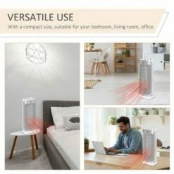 Indoor Oscillating Ceramic Space Heater -office furniture shop 1223090210 7