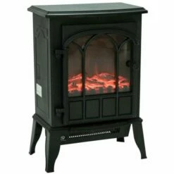 Freestanding Electric Fireplace Heater
