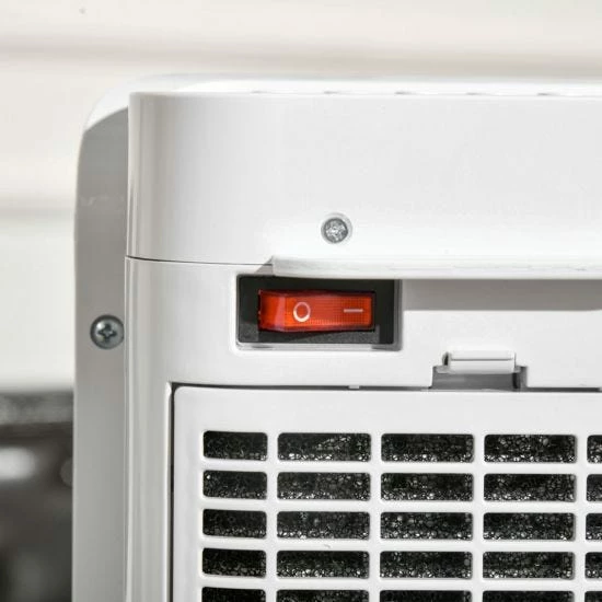 HOMCOM Oscillating Ceramic Space Heater With Remote Control 11 HOMCOM Oscillating Ceramic Space Heater With Remote Control - Image 9