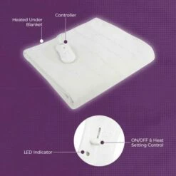 Carmen Single Fitted Electric Under Blanket 193cm X 91cm 14 Carmen Single Fitted Electric Under Blanket 193cm X 91cm -office furniture shop 1223091007 6