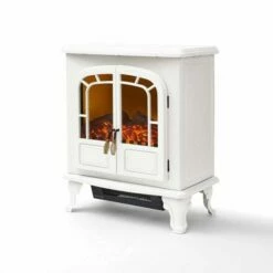Warmlite Wingham 2KW Double Door Electric Fireplace Heater -office furniture shop 1223091017 1