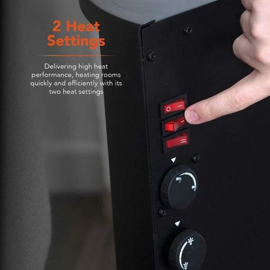 Warmlite Lavenham 1.8KW Electric Log Effect Fire Stove 6 Warmlite Lavenham 1.8KW Electric Log Effect Fire Stove - Image 4