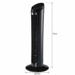 Homcom 30 Inch Oscillating Tower Fan -office furniture shop 1223100031 2