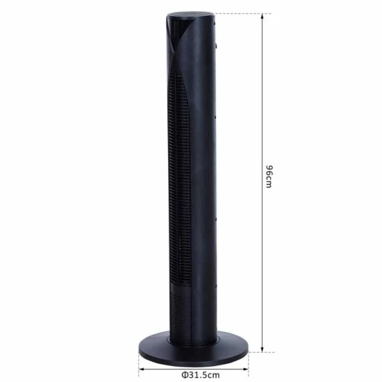 Homcom 96cm Oscillating Tower Fan 4 Homcom 96cm Oscillating Tower Fan - Image 2