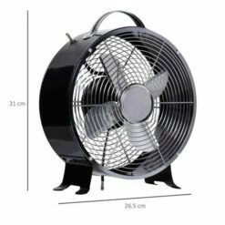 Homcom 26cm Metal Fan 19 Homcom 26cm Metal Fan -office furniture shop 1223100038 7