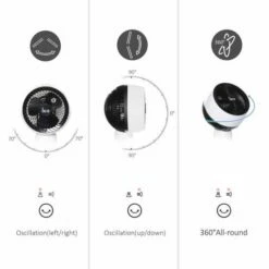 Homcom 70cm Oscillating Air Circulator Fan 14 Homcom 70cm Oscillating Air Circulator Fan -office furniture shop 1223100041 3