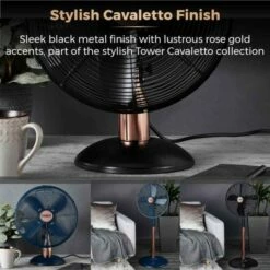 Cavaletto 12 Inch Desk Fan -office furniture shop 1223100072 8