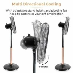Cavaletto 16 Inch Pedestal Fan -office furniture shop 1223100075 6
