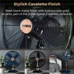 Cavaletto 16 Inch Pedestal Fan -office furniture shop 1223100075 7