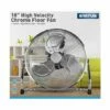 Status Floor Fan Chrome 18 Inch 1 Status Floor Fan Chrome 18 Inch -office furniture shop 1223100201 1