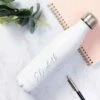 Ryman Personalised White Water Bottle With Grey Signature Style Font 2 Ryman Personalised White Water Bottle With Grey Signature Style Font -office furniture shop 2700020396 4