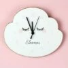 Personalised Eyelash Cloud Shape Wooden Clock 1 Personalised Eyelash Cloud Shape Wooden Clock -office furniture shop 2700040165 1