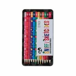 Tinc Sniffy Sketchies Scented Colouring Pencils In Tin 12 Piece