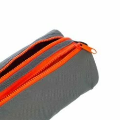 Split Panel Grey With Orange Zip Pencil Case 7 Split Panel Grey With Orange Zip Pencil Case -office furniture shop 3083130111 2