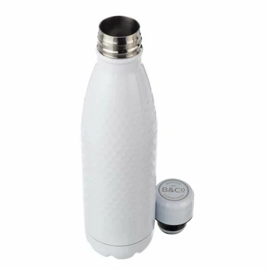 B And Co Honeycomb Stainless Steel Bottle 500ml 5 B And Co Honeycomb Stainless Steel Bottle 500ml - Image 3