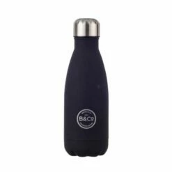 B And Co Hamelin Rubberised Stainless Steel Bottle 350ml