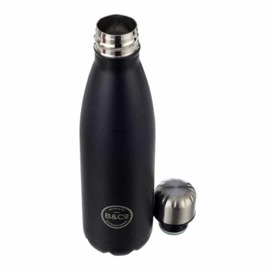 B And Co Hamelin Rubberised Stainless Steel Bottle 500ml 3 B And Co Hamelin Rubberised Stainless Steel Bottle 500ml - Image 2