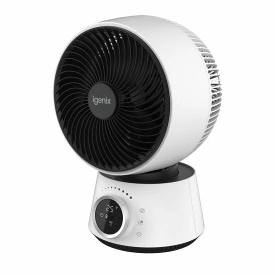 Igenix 9 Inch Digital Air Circulator Fan In White 5 Igenix 9 Inch Digital Air Circulator Fan In White - Image 3