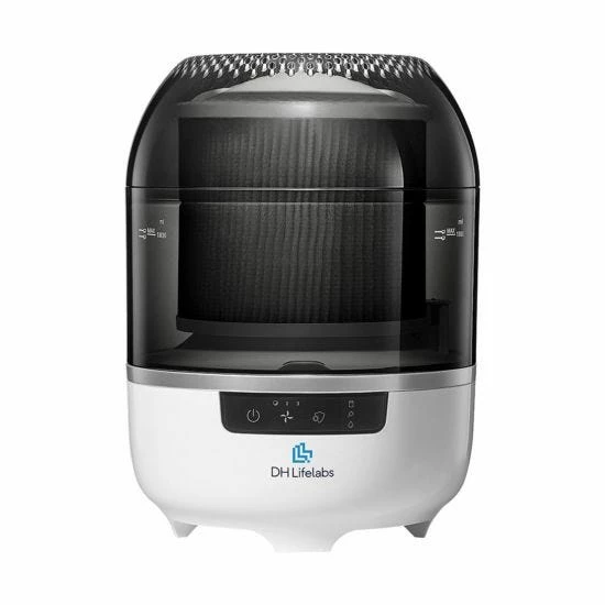 DH Lifelabs Aaira Mini Air Purifier In Grey 3 DH Lifelabs Aaira Mini Air Purifier In Grey